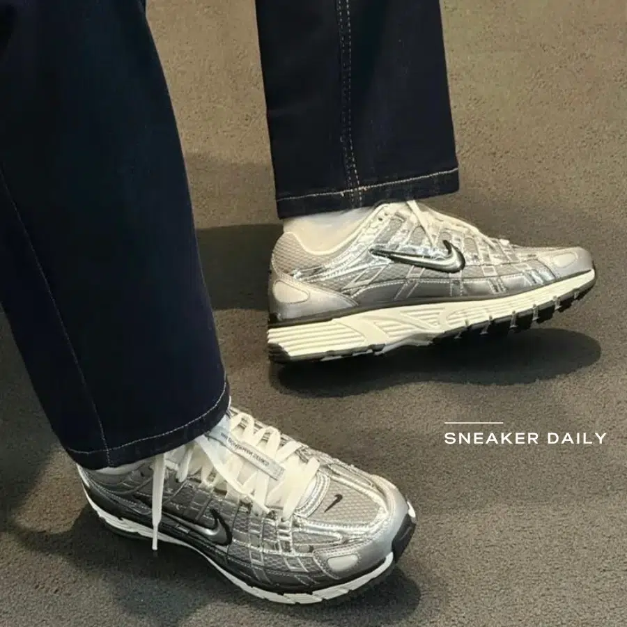 giày nike p-6000 'metallic silver' cn0149-001