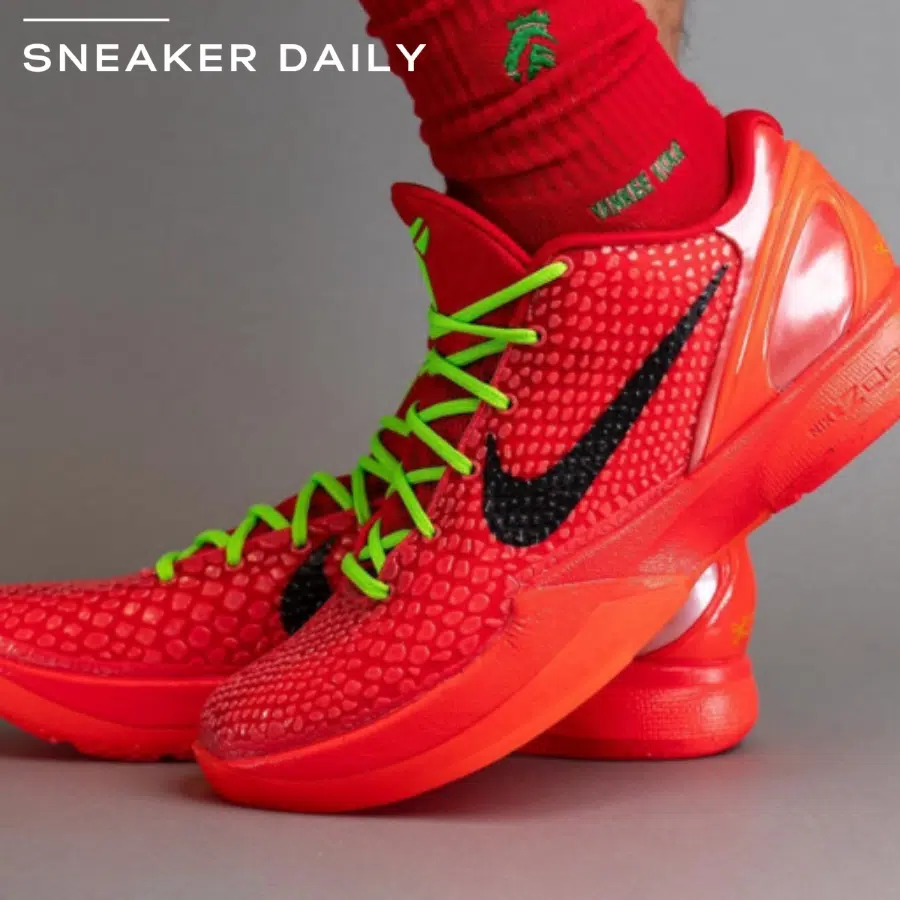 giày nike zoom kobe 6 protro 'reverse grinch' fv4921-600