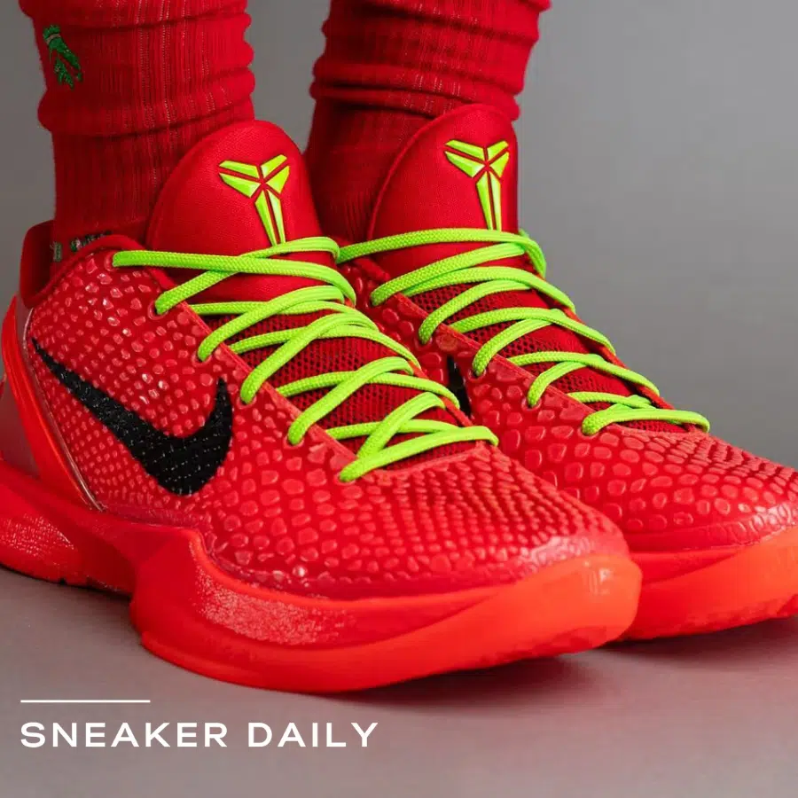 giày nike zoom kobe 6 protro 'reverse grinch' fv4921-600