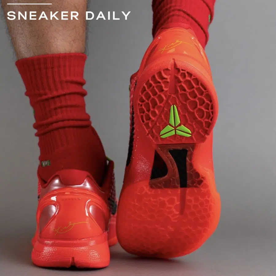 giày nike zoom kobe 6 protro 'reverse grinch' fv4921-600