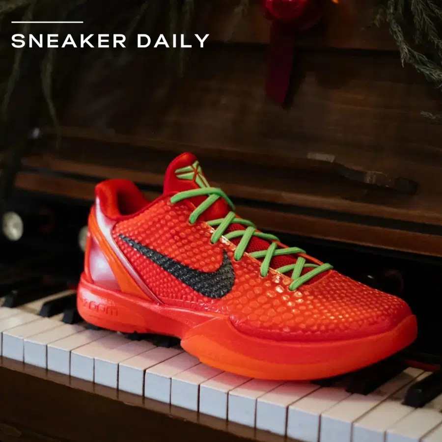 giày nike zoom kobe 6 protro 'reverse grinch' fv4921-600