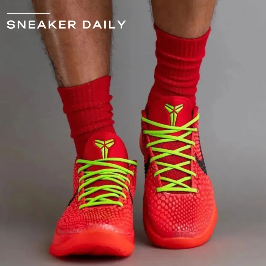giày nike zoom kobe 6 protro 'reverse grinch' fv4921-600