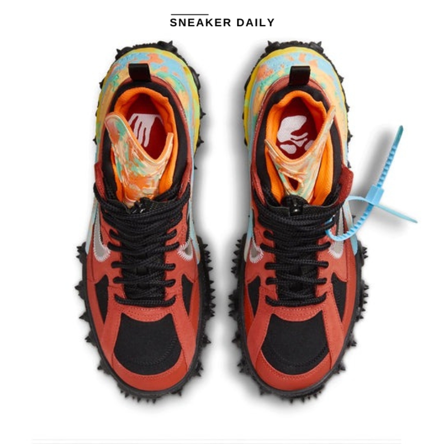 Giày Off-White x Nike Air Terra Forma 'Mantra Orange' DQ1615-800