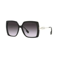 kính burberry women's sunglasses luna black frame 'grey' be4332 30018g