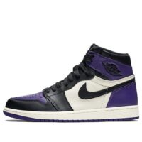 giày air jordan 1 retro high og 'court purple' 555088-501
