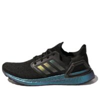 giày adidas ultraboost 20 'black signal cyan' g55839