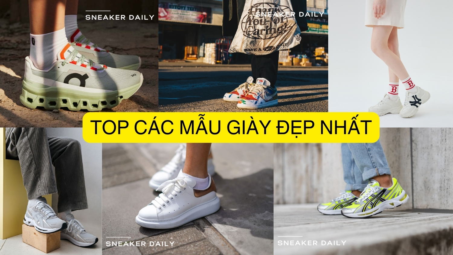 top các mẫu giày đẹp nhất