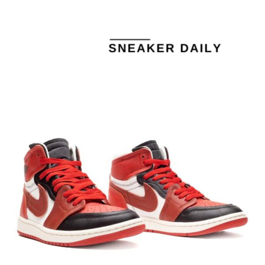 giày air jordan 1 high mm 'sport red' (wmns) fb9891-600