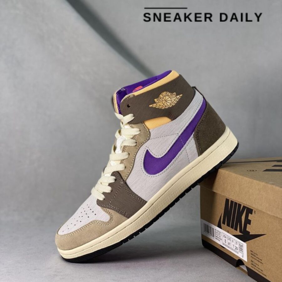 giày air jordan 1 high zoom air cmft 2 'palomino wild berry' dv1307-205