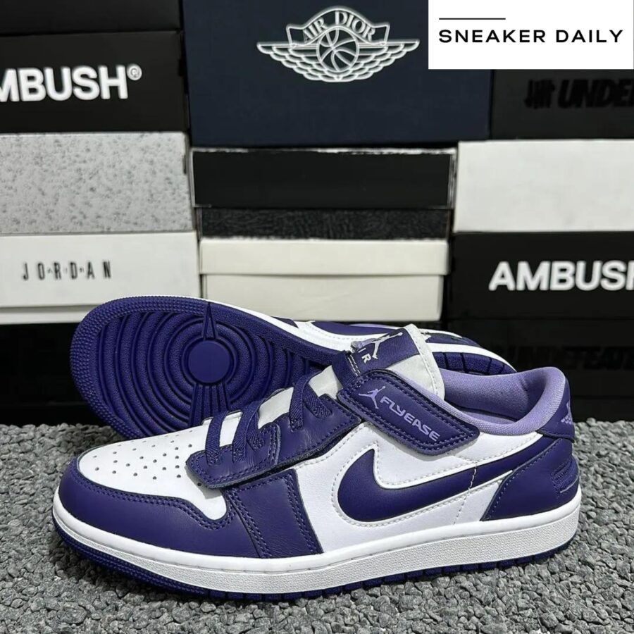 giày air jordan 1 low flyease 'sky j purple' dm1206-515