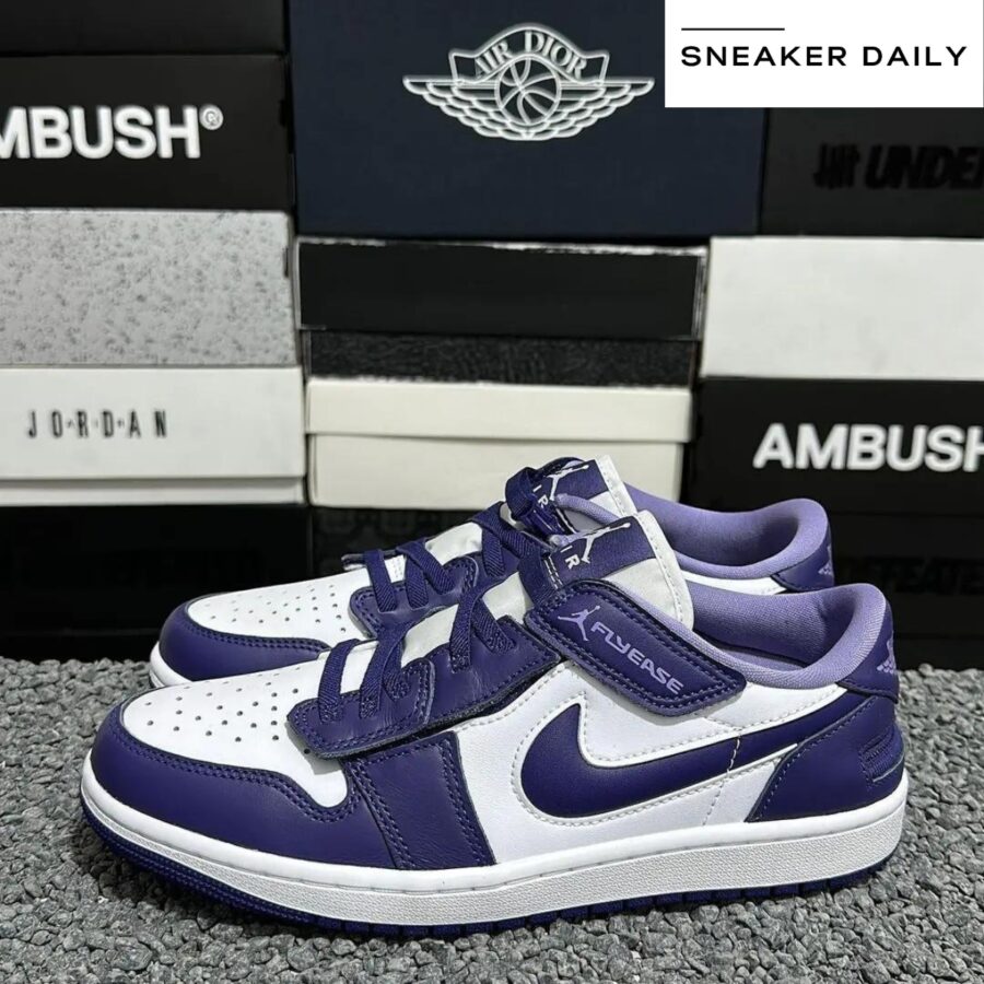 giày air jordan 1 low flyease 'sky j purple' dm1206-515