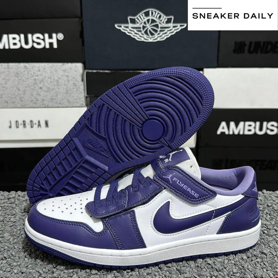 giày air jordan 1 low flyease 'sky j purple' dm1206-515