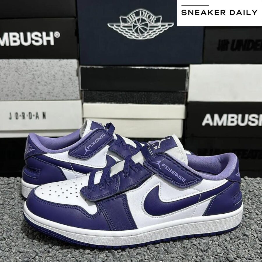 giày air jordan 1 low flyease 'sky j purple' dm1206-515