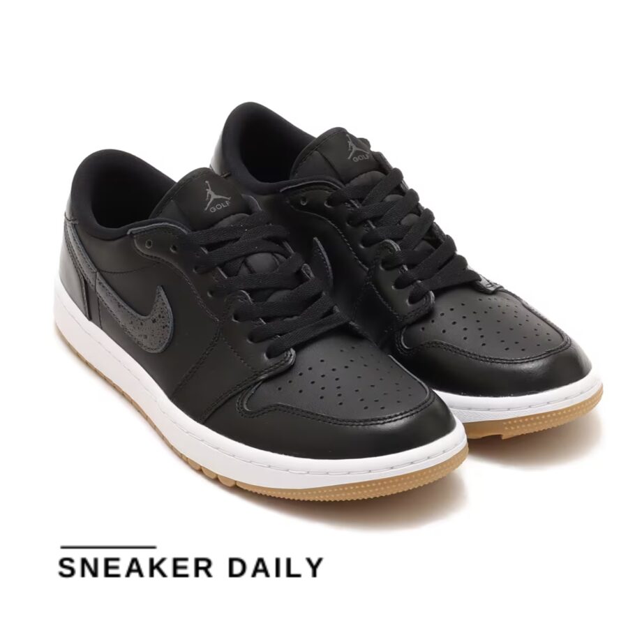 giày air jordan 1 low golf 'black gum' dd9315-005