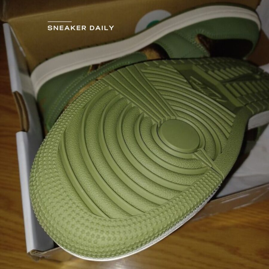 giày air jordan 1 low se 'sky j light olive' (wmns) fb9893-300