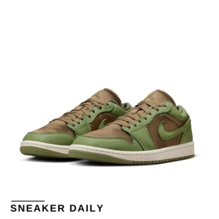 giày air jordan 1 low se 'sky j light olive' (wmns) fb9893-300