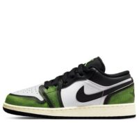 giày air jordan 1 low se 'wear-away - electric green' (gs) do8244-003