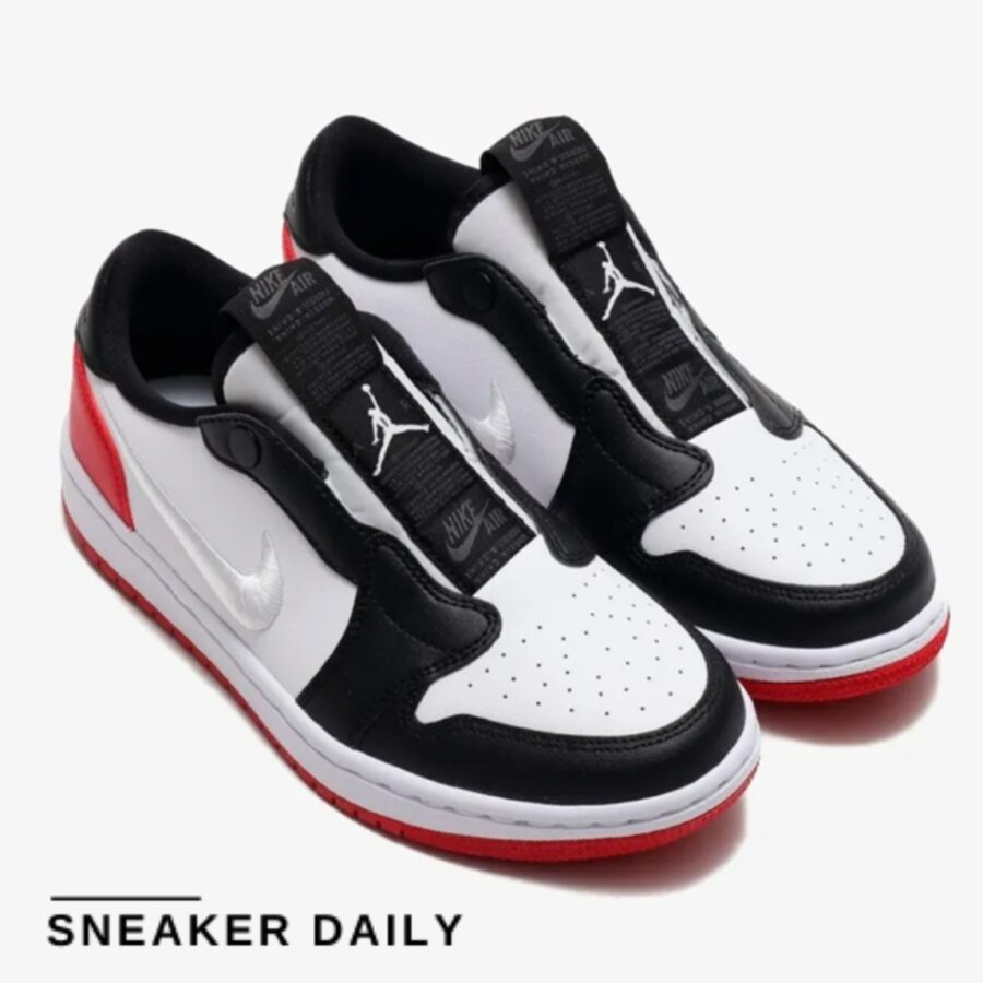 giày air jordan 1 low slip 'black toe' (wmns) av3918-102