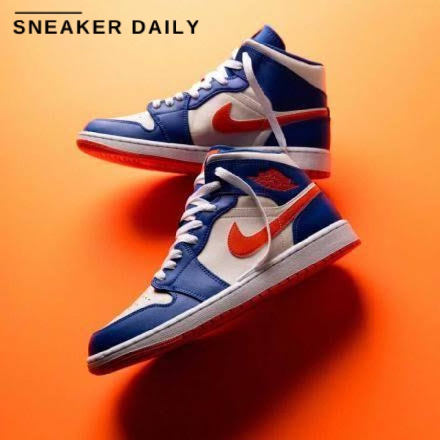 giày air jordan 1 mid 'knicks' fd1029-400
