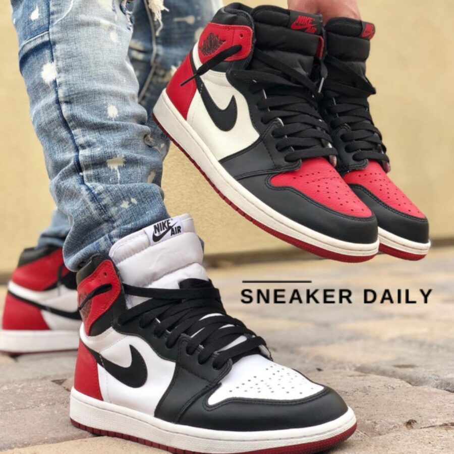 giày air jordan 1 mid 'noble red' 554724-066