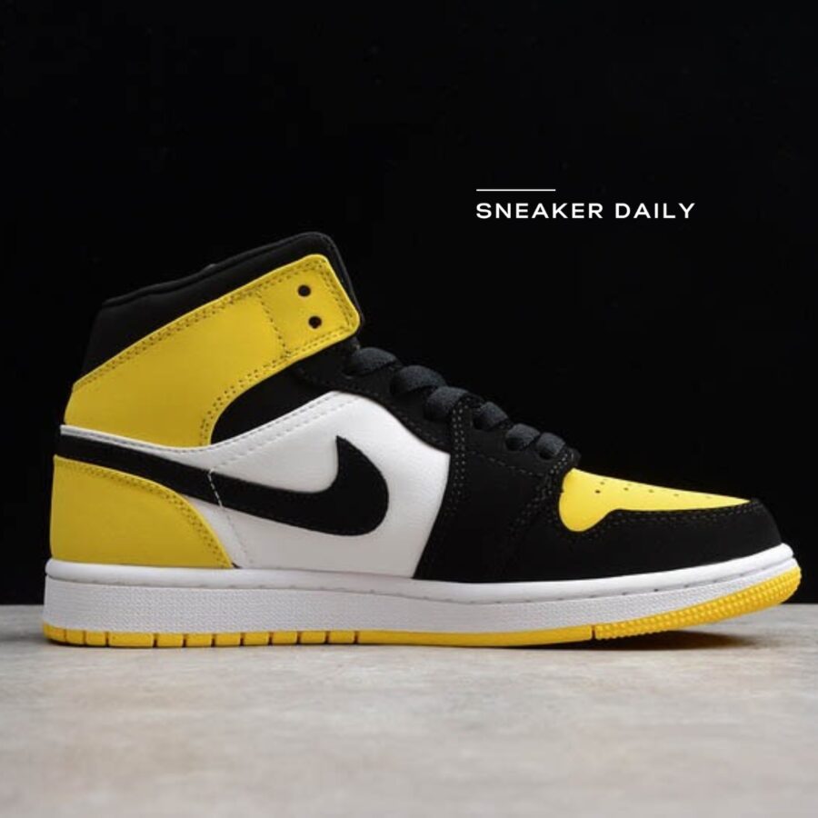 giày air jordan 1 mid se 'yellow toe' 852542-071