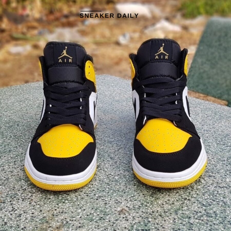 giày air jordan 1 mid se 'yellow toe' 852542-071
