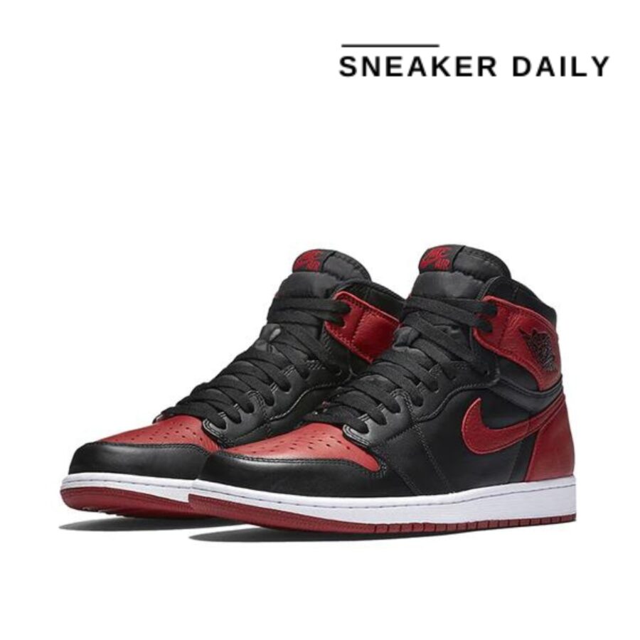 giày air jordan 1 retro high og 'banned' 2016 (gs) 575441-001