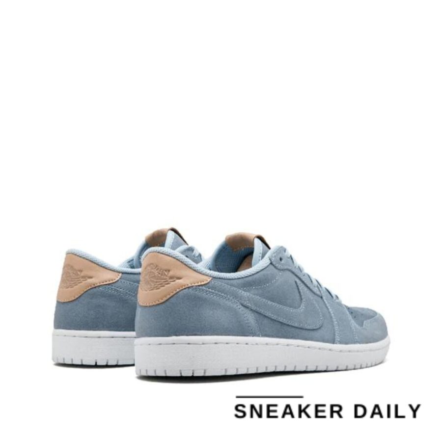 giày air jordan 1 retro low og premium 'ice blue' 905136-402