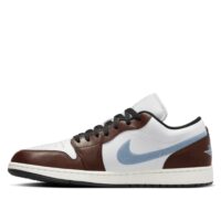 giày air jordan 1 retro low se 'brown blue grey' fq7832-142
