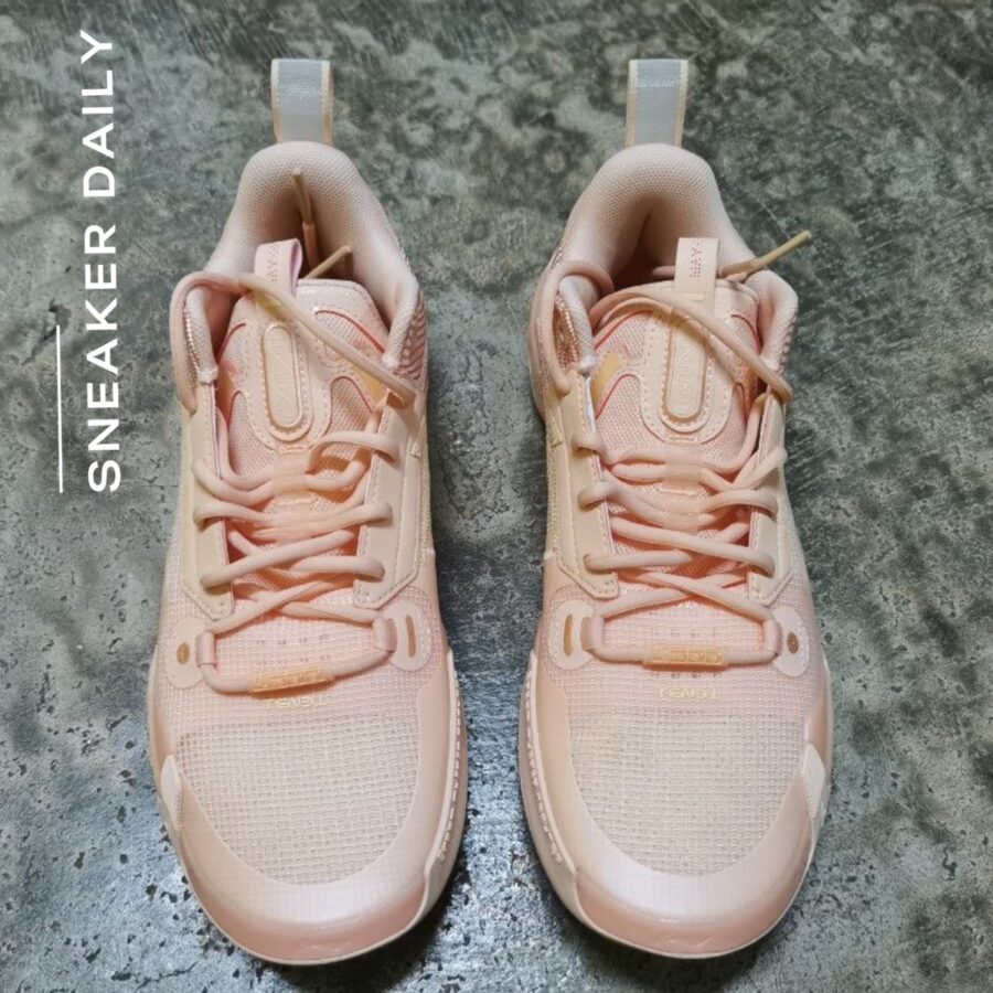 giày lining way of wade 10 ‘cream orange’ abas083-4