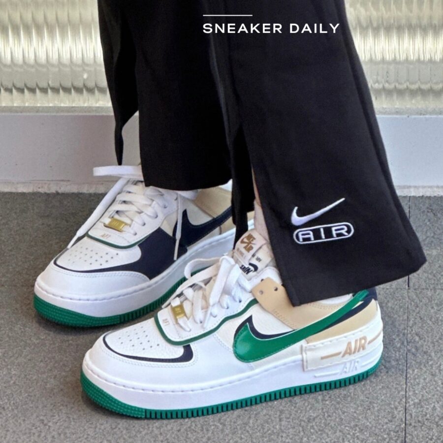 giày nike air force 1 shadow 'white malachite sesame' (wmns) dz1847-102
