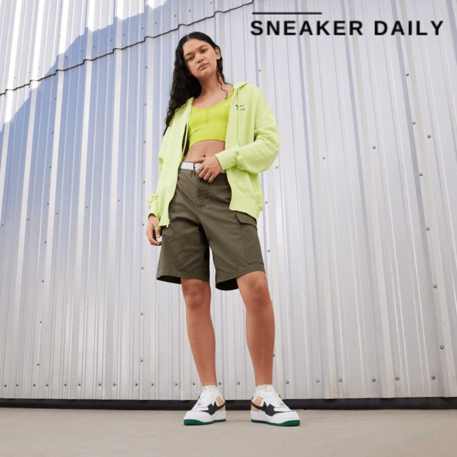giày nike air force 1 shadow 'white malachite sesame' (wmns) dz1847-102