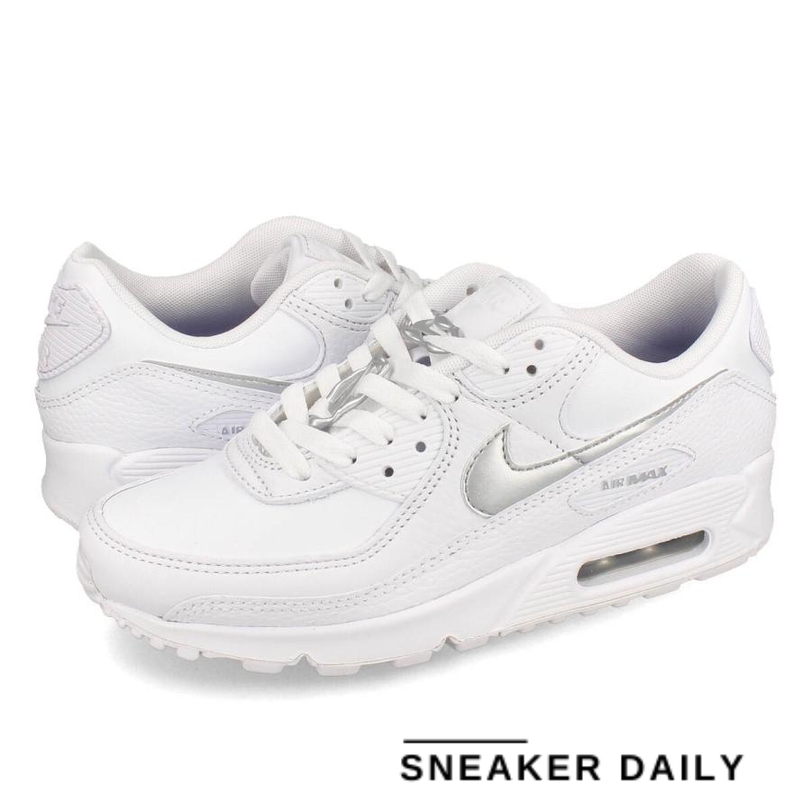 Giày Nike Air Max 90 White Metallic Silver Wmns Fv0949 100 3331