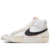 giày nike blazer mid '77 pro club 'remastered - light bone black' dq7673-100