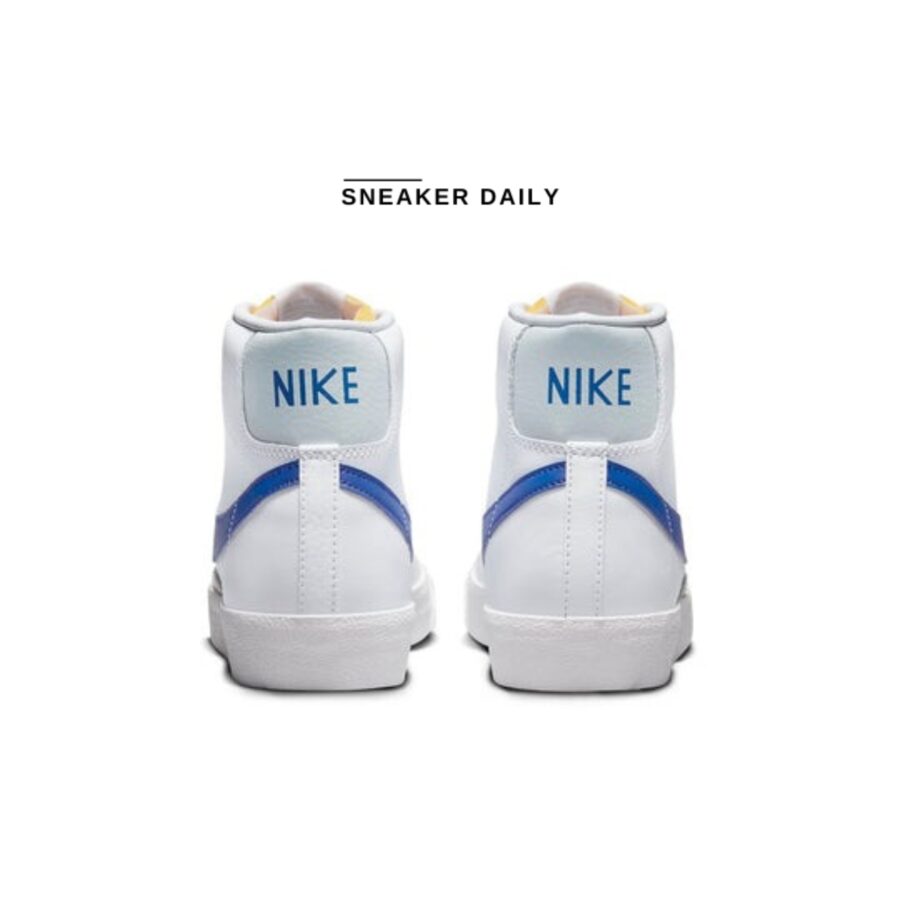 giày nike blazer mid '77 vintage 'white game royal' bq6806-124