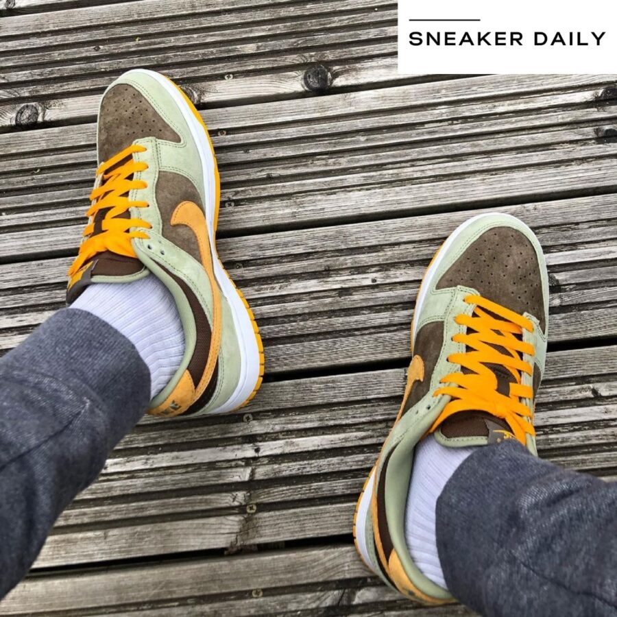 giày nike dunk low 'dusty olive' dh5360-300