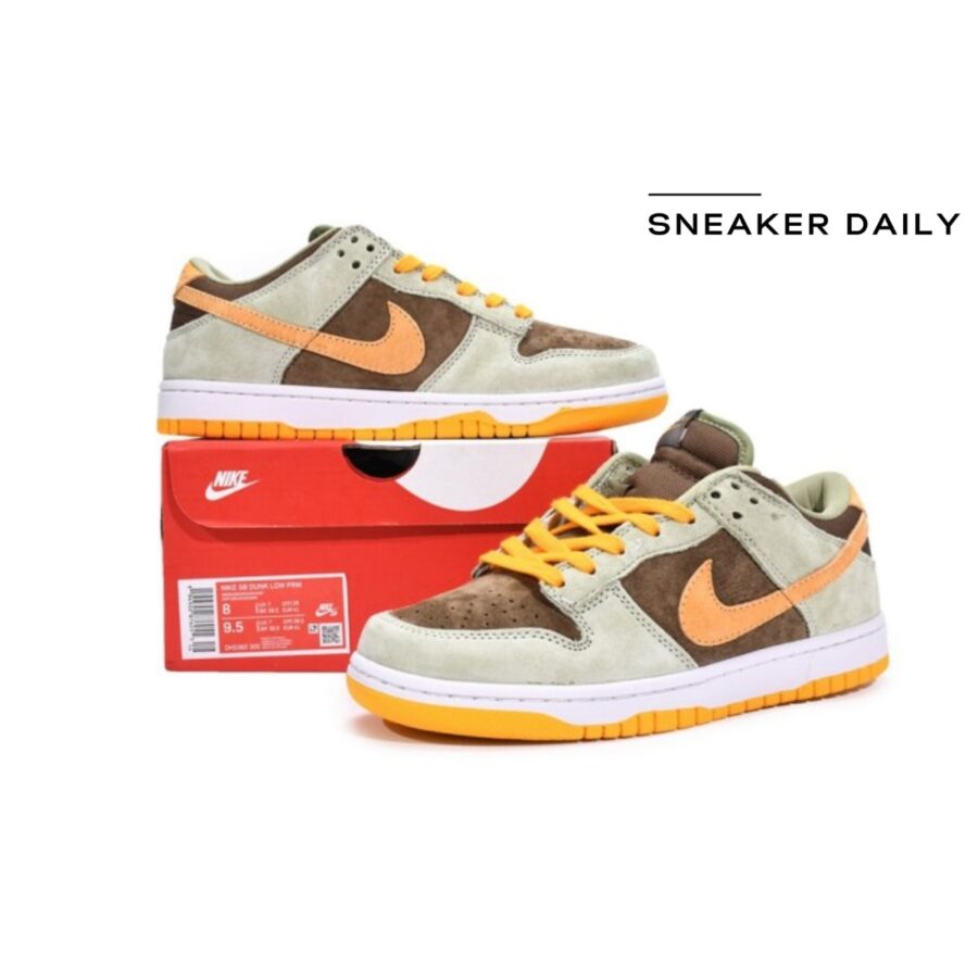 giày nike dunk low 'dusty olive' dh5360-300