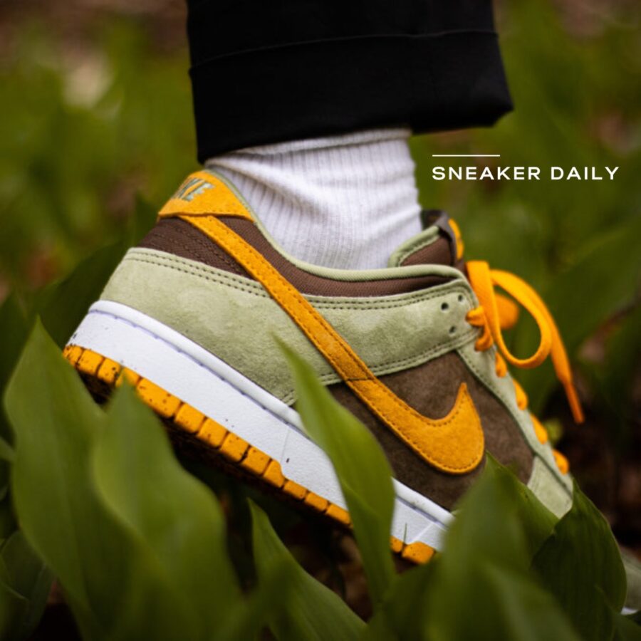 giày nike dunk low 'dusty olive' dh5360-300