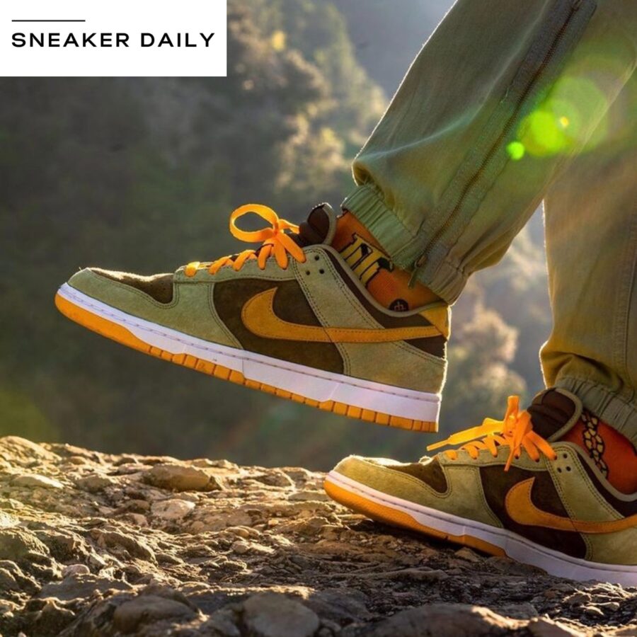 giày nike dunk low 'dusty olive' dh5360-300