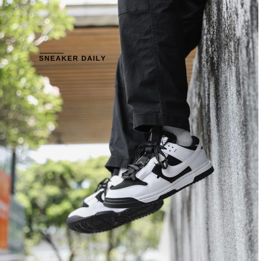 giày nike dunk low jumbo 'reverse panda' dv0821-002
