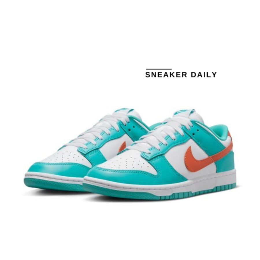 giày nike dunk low 'miami dolphins' dv0833-102