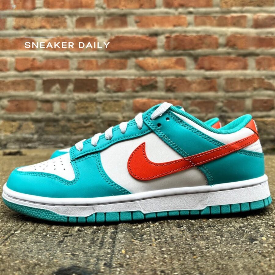giày nike dunk low 'miami dolphins' dv0833-102