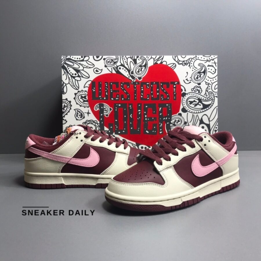 giày nike dunk low premium 'valentine's day' dr9705-100