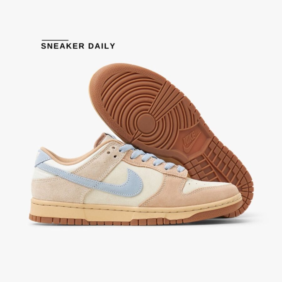 giày nike dunk low 'sanddrift armory blue' hf0106-100