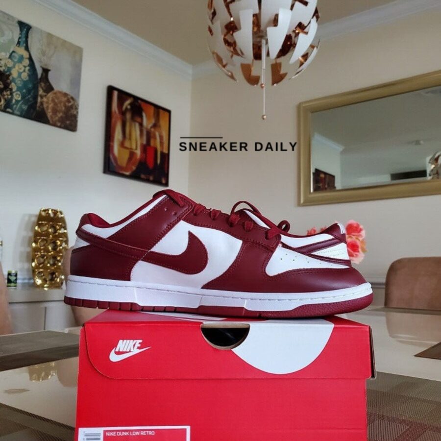 giày nike dunk low 'team red' dd1391-601