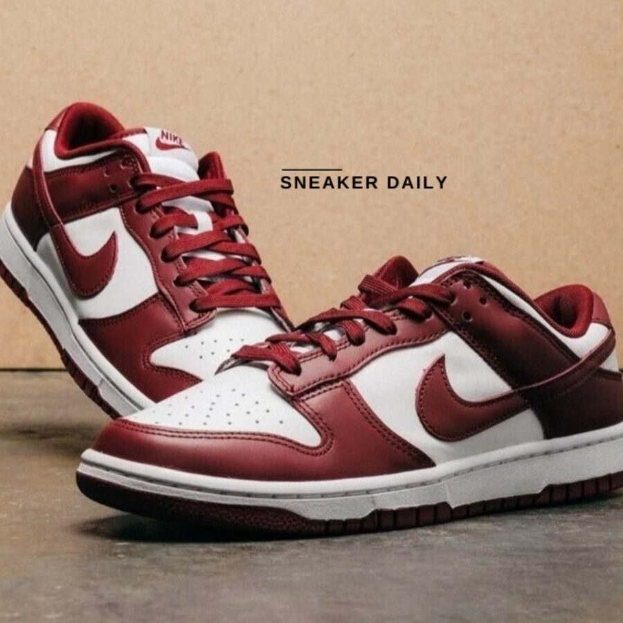 giày nike dunk low 'team red' dd1391-601