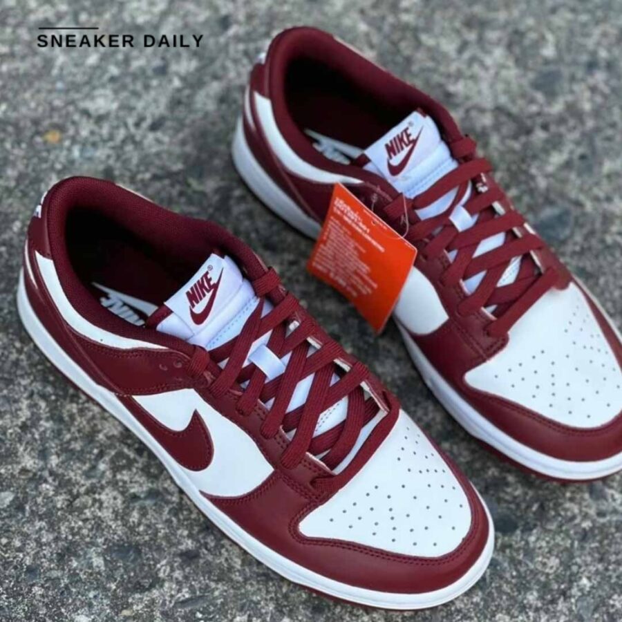 giày nike dunk low 'team red' dd1391-601
