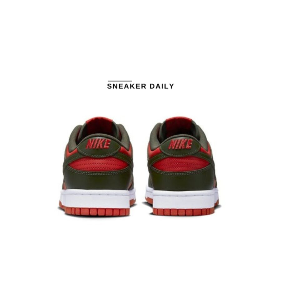 giày nike dunk low ‘cargo khaki mystic red’ dv0833-600