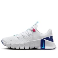 giày nike free metcon 5 'white aquarius blue' (wmns) dv3950-103
