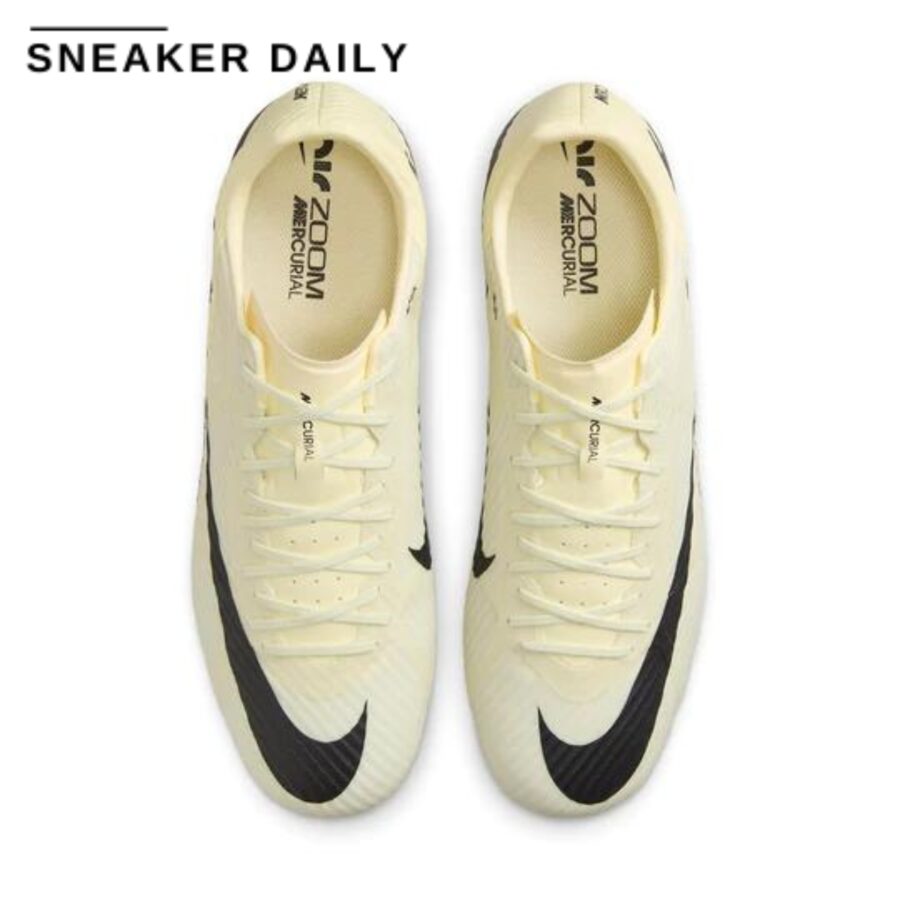 giày nike mercurial vapor 15 academy hard-ground low-top soccer cleats 'lemonade black' dj5632-700